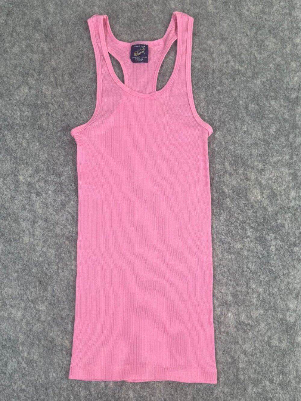 Vintage Mens Ribbed Tank Top Sz XL Sneakers Brand Racer Back Undershirt